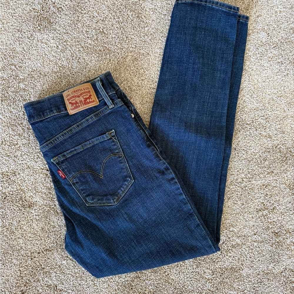 Levi's Blue Skinny Jeans with Signature Red Tag